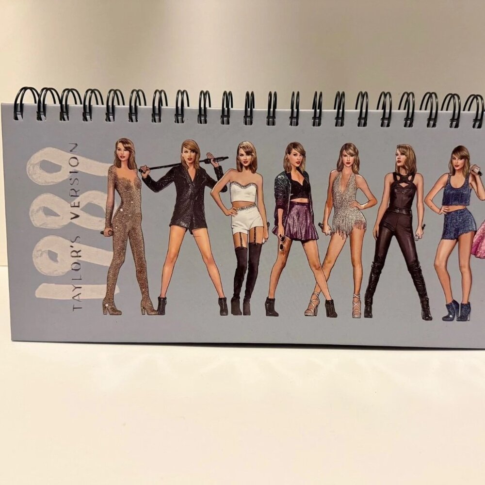 Official Taylor Swift 1989 Eras Tour Eras Desktop Notepad